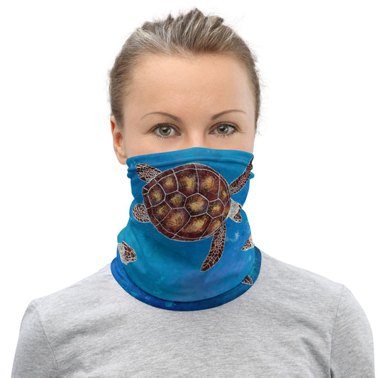 Sea Turtle Face Mask Neck Gaiter